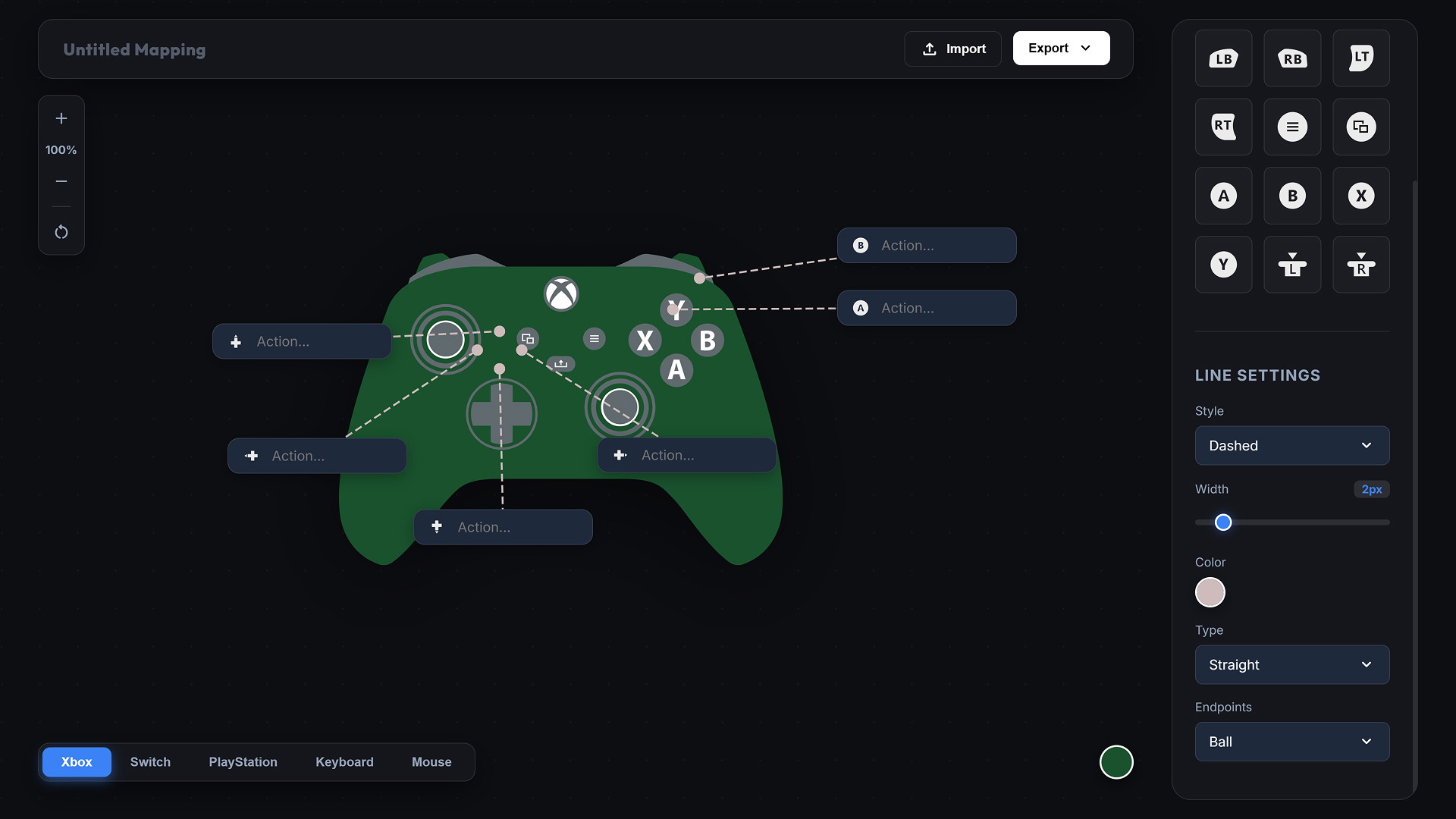 InputMapper Xbox mapping