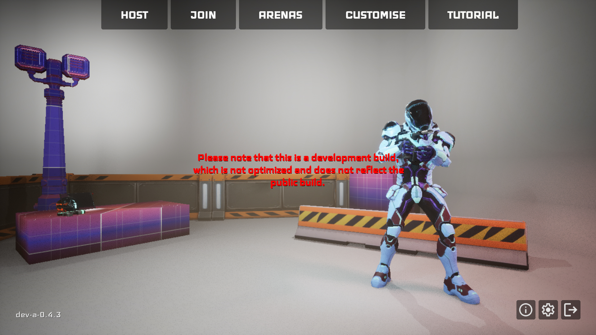 Le LAB Menu Principal